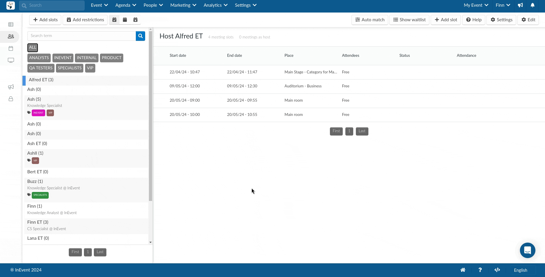 How do I add meeting restrictions?