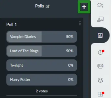 Creating a poll in your activity