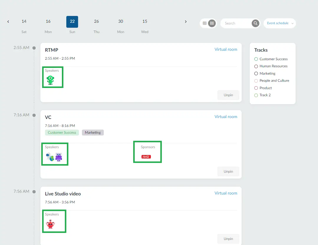 Different activity layout