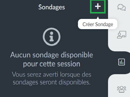 Comment créer un sondage