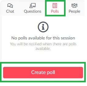Creating a poll in your activity