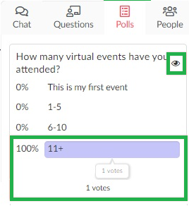 polls virtual lobby > votes