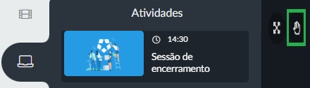 levantar a mão