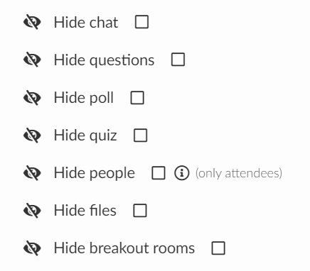 interactive tabs inside the activity