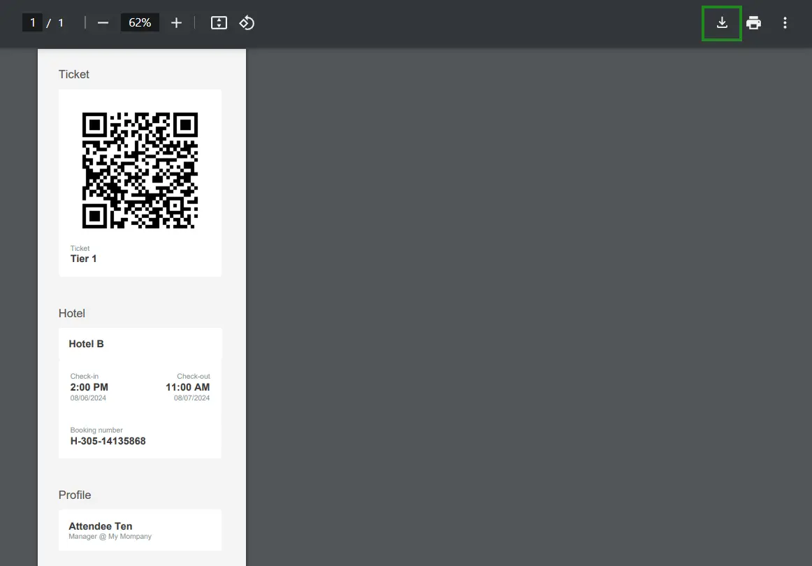 QR Code as a Voucher (PDF)