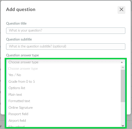 Answer Type
