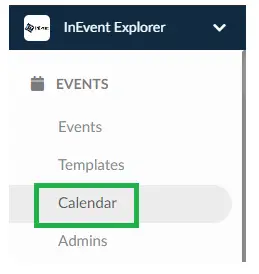 Event section > Calendar
