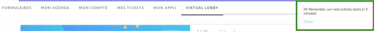 Message push visualisation