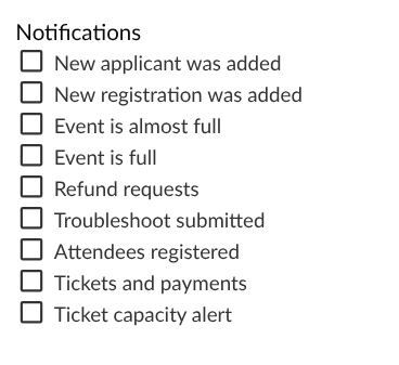 Image showing notification settings from People > attendees page.