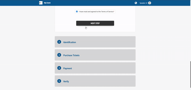 Tickets shown based on form response