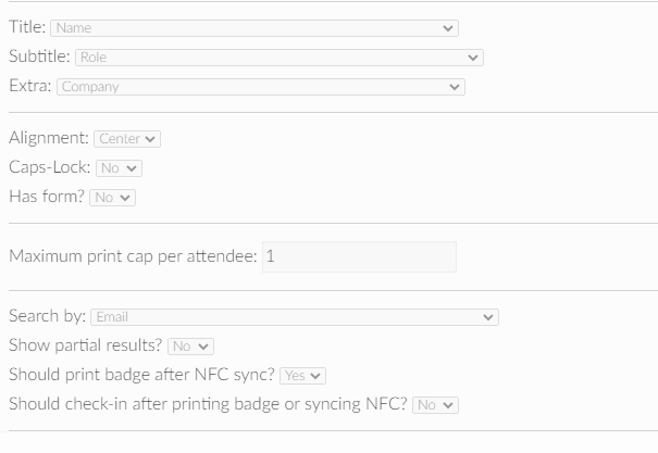 Information about label types.