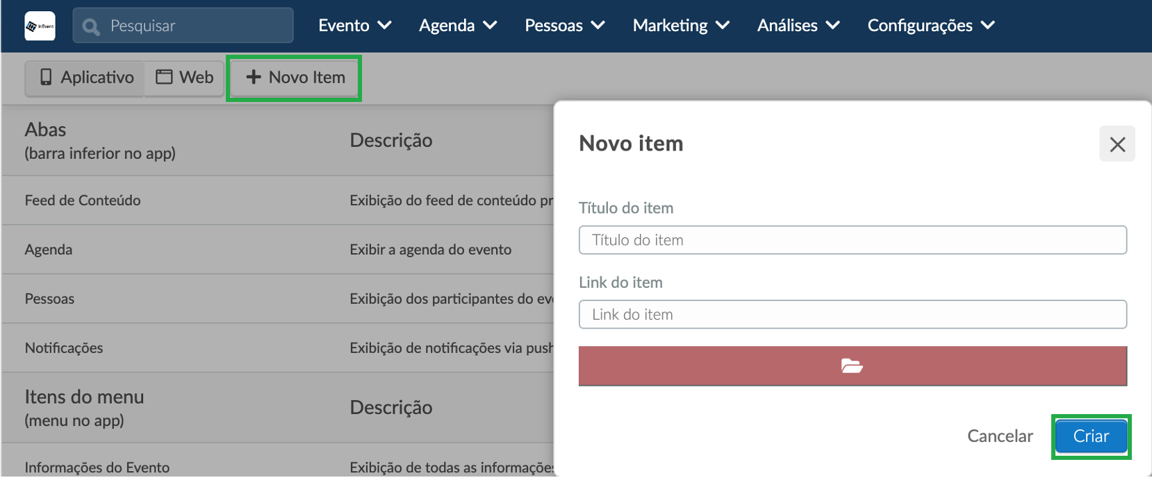 Como criar uma nova aba para seu aplicativo