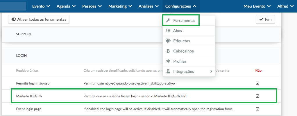 Marketo ID Auth