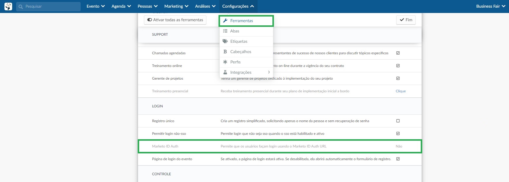 Marketo ID Auth