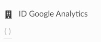 ID Google Analytics
