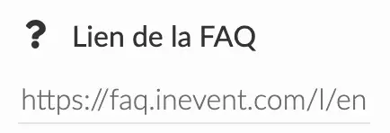 lien de la FAQ