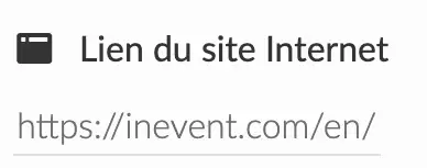 lien du site internet