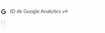 ID Google Analytics