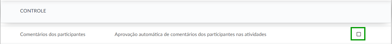 controle aba