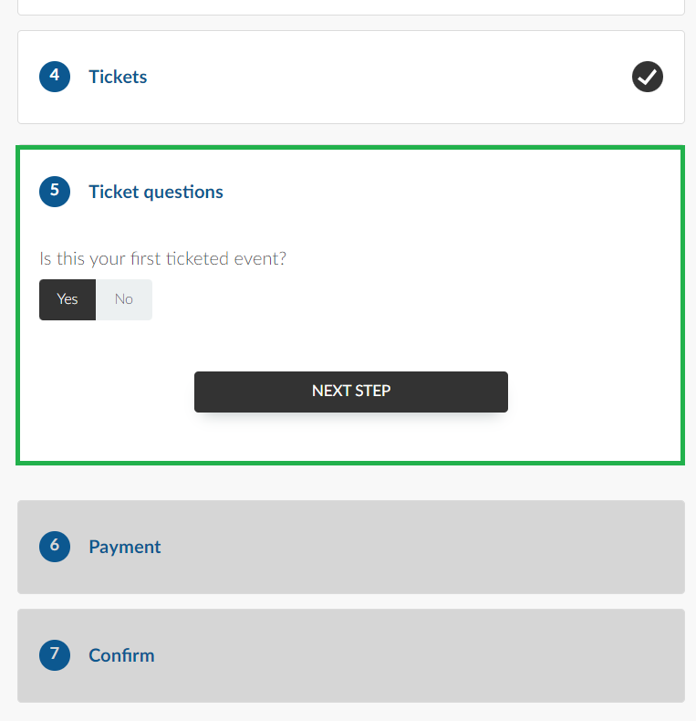 Tickets question