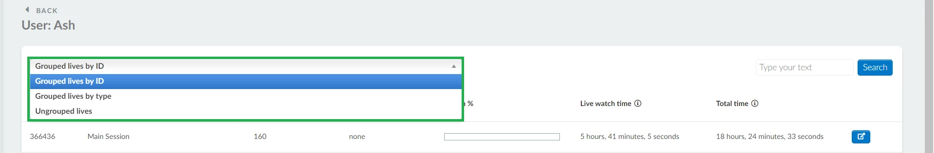 Filtering user reports