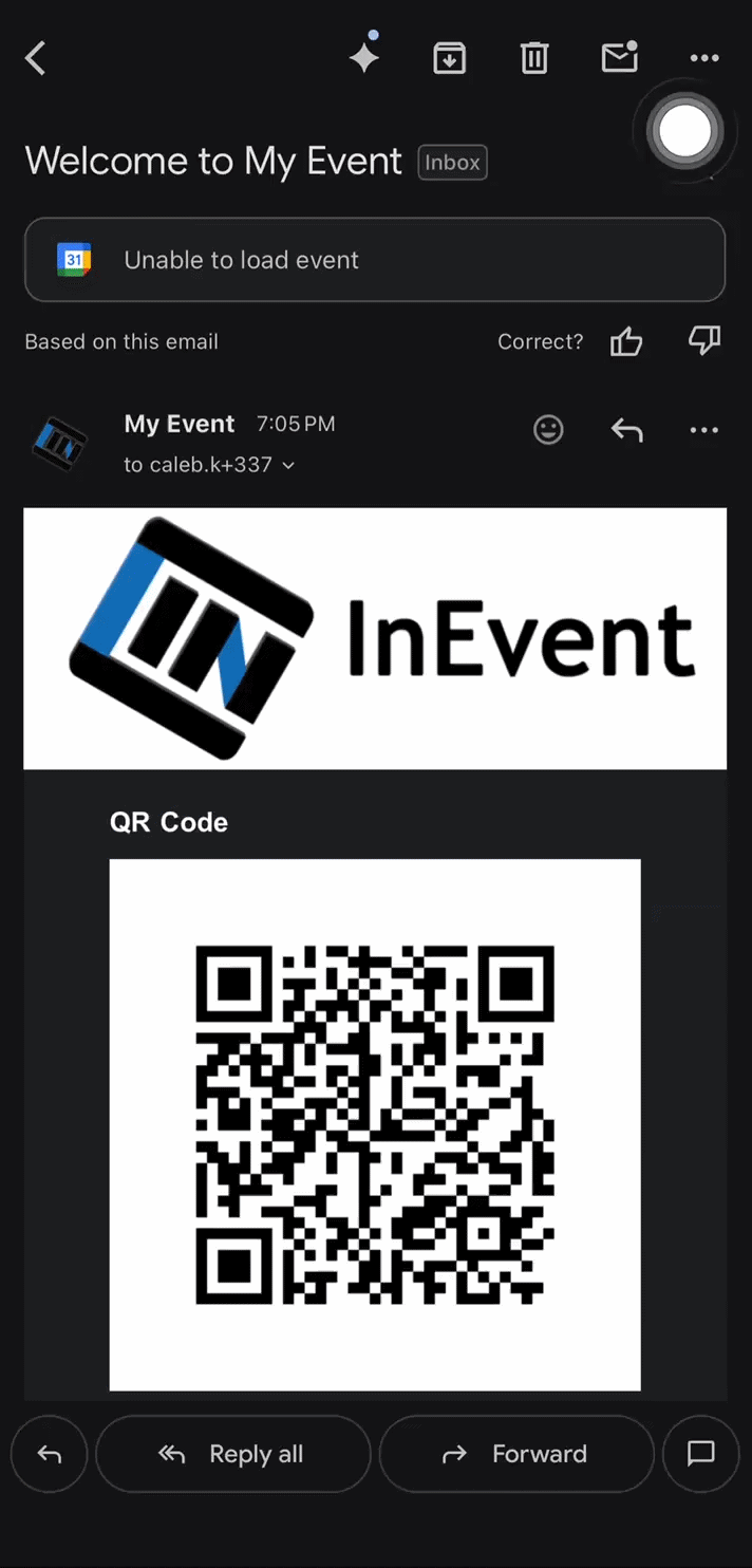 Apple Wallet QR code