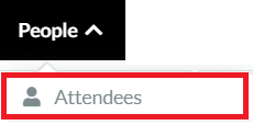 Attendees Screen