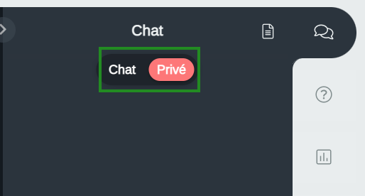 Passant du chat public au chat privé