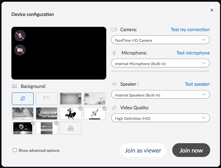 Device configuration