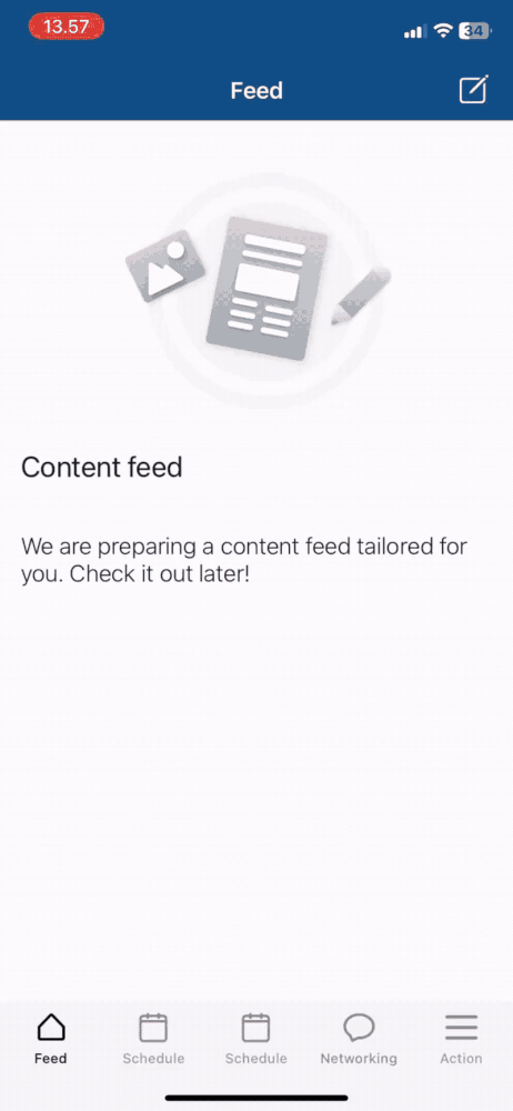 GIF showing the quiz experience in the mobile app