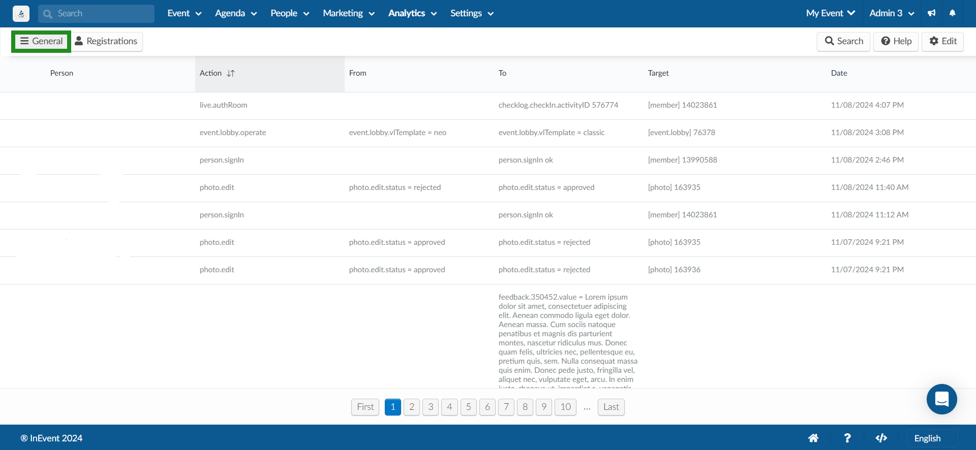 Screenshot showing a spreadsheet import interface