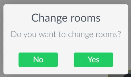 change rooms