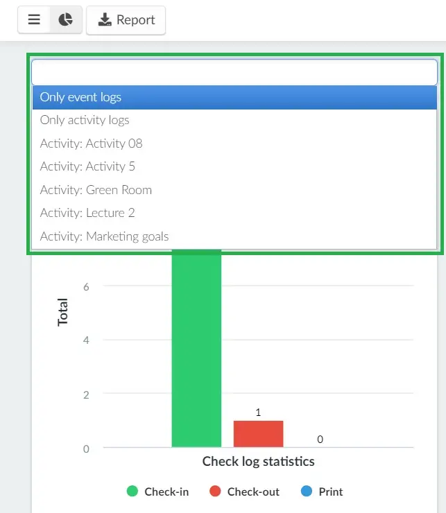 Preview a bar chart