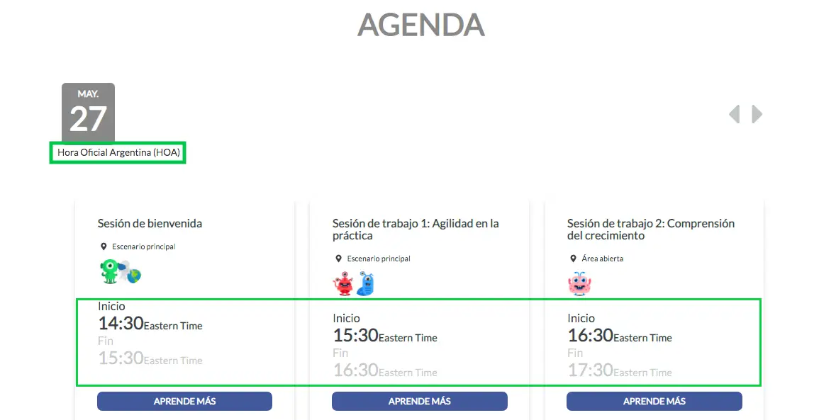 Screenshot showing a spreadsheet import interface