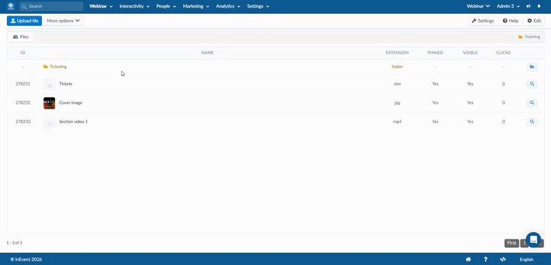 GIF showing uploading zip.