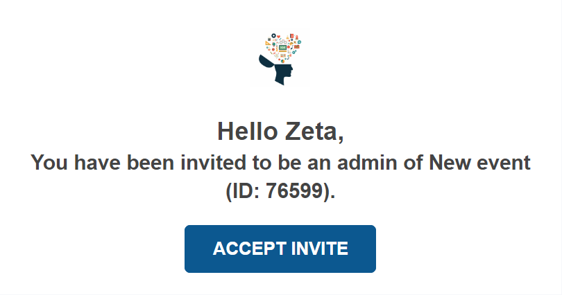 Die Nutzer erhalten eine Einladung-E-Mail, die einen Link zum Zugriff auf die Plattform enthält. 