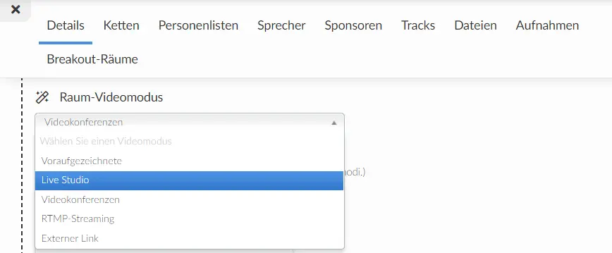 Öffnen Sie das Dropdown-Menü