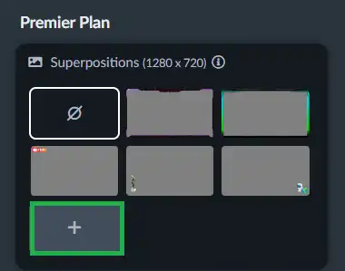 Ajouter votre propre superposition