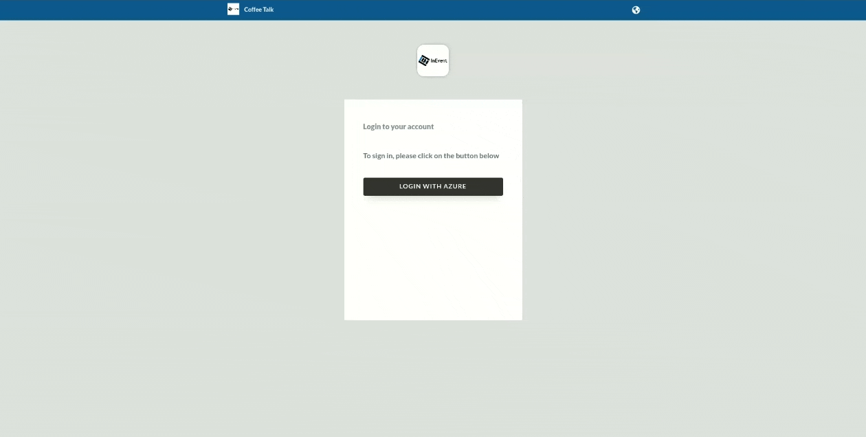 GIF showing the login behavior when Auto register with SSO is enabled.