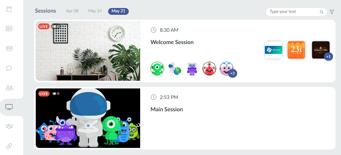 activity layout type: large