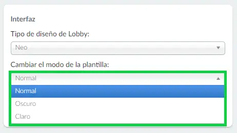 ¿Cómo puedo cambiar mi diseño a los modos Oscuro o Claro?