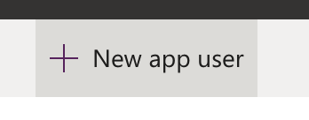 Nouvel utilisateur d'applications (New app user)