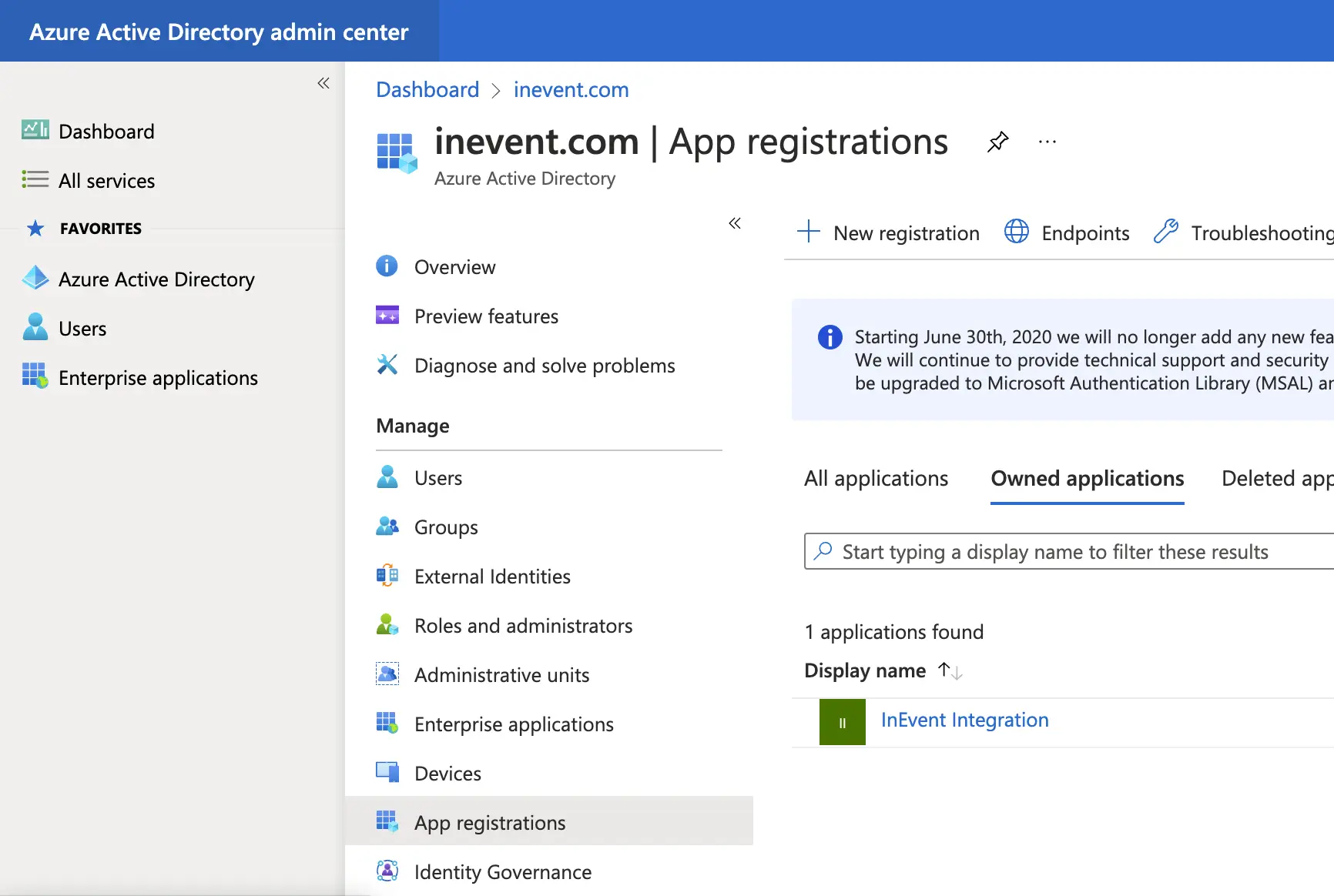  Azure Active Directory 