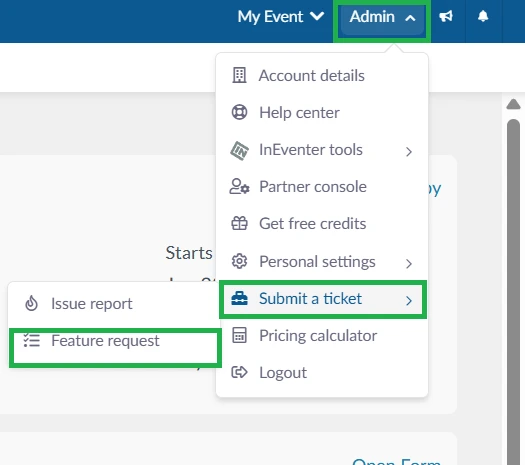 Making a feature request