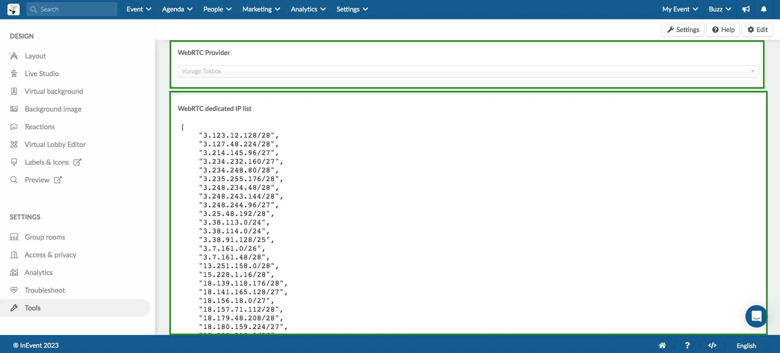 Screenshot showing a spreadsheet import interface