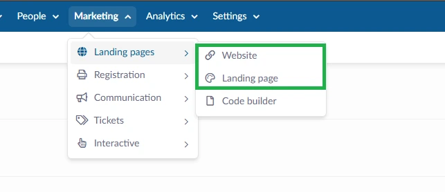 Building your website