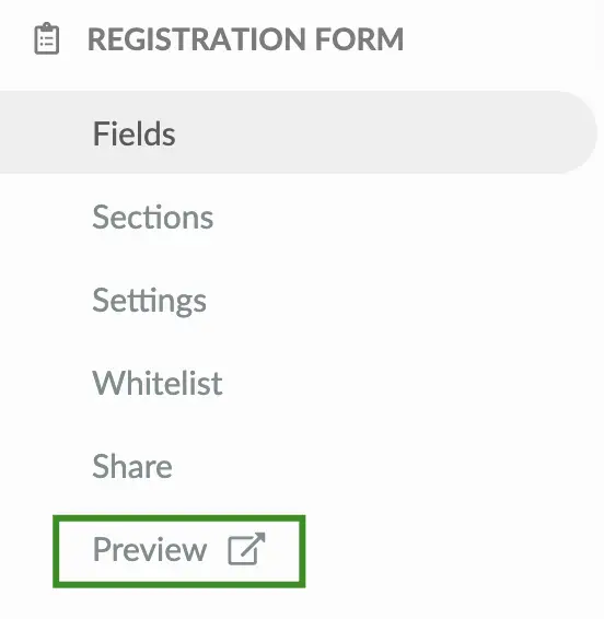 Form Preview