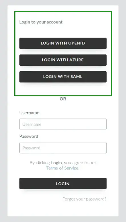 sso login