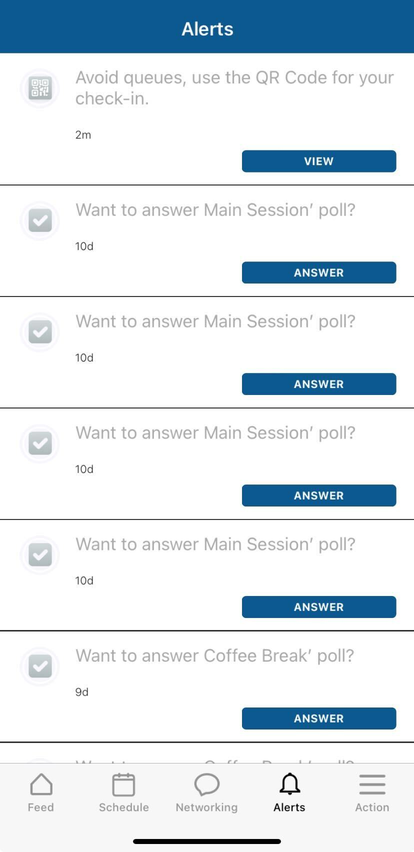 Screenshot showing mobile notifications