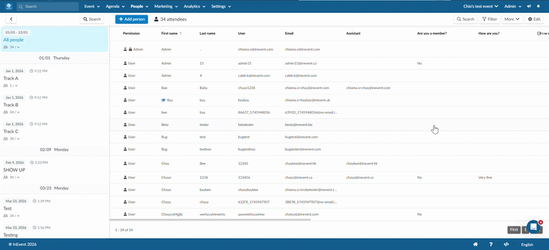 Filtering custom fields